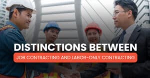 Distinctions Between Job Contacting and Labor only Contracting