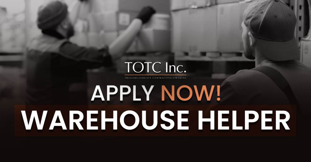TOTC Inc. is a distinguished general contractor recognized for its expertise in managing and executing a wide range of warehouse services and is currently hiring for a Warehouse Helper