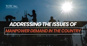 Addressing the issues of manpower demand in the country