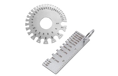 sheet metal gauge used for welding projects