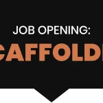 A featured image of a scaffolder position