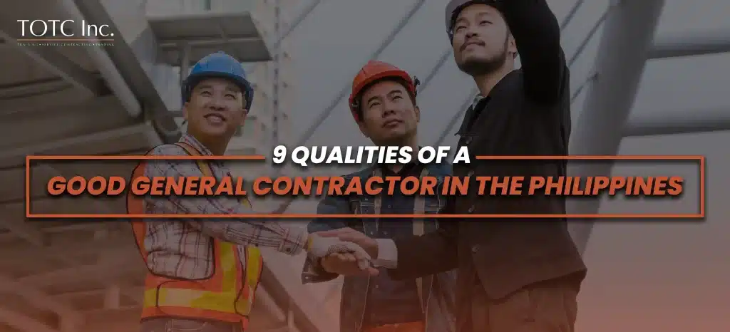 general contractors in the philippines looking at the construction site