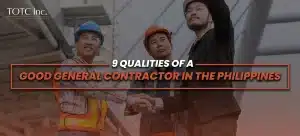 general contractors in the philippines looking at the construction site
